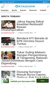 Metrosidiknews screenshot 0
