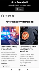 CG vijesti app screenshot 3