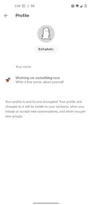 Clique Messenger screenshot 4
