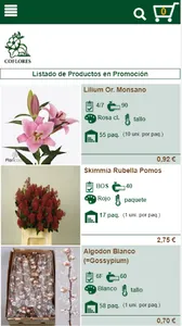Coflores Webshop screenshot 1
