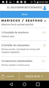 EL SALVADOR RESTAURANTE screenshot 7