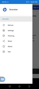 Gravatar screenshot 0