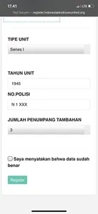 Registrasi ILRU 5 screenshot 2