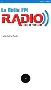 LA Bella FM Radio screenshot 0