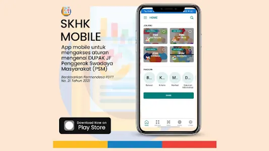 SKHK PSM Kemendes Mobile screenshot 4