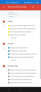 Senn Lens Elevator Map screenshot 1