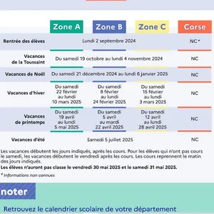 Vacances scolaires screenshot 4