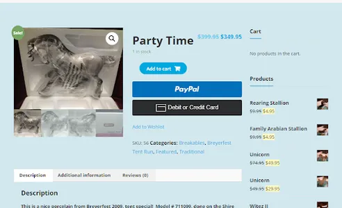 Breyer Store screenshot 3