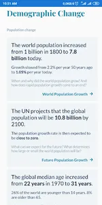 World Data : Searching And Kno screenshot 2