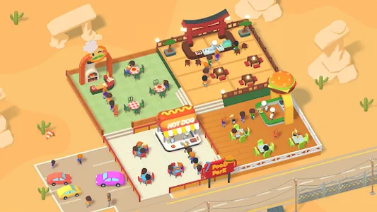 Idle Food Park Tycoon screenshot 11