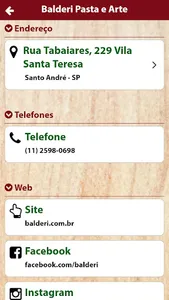 Balderi Pasta e Arte screenshot 2