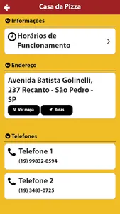 Casa da Pizza App screenshot 2