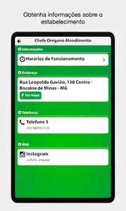 Chefe Orégano Atendimento screenshot 5