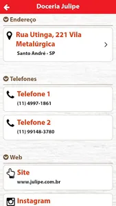 Doceria Julipe screenshot 2