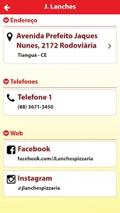 J. Lanches Pizzaria screenshot 2