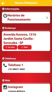 Nunes Refeições screenshot 2