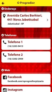Pizzaria O Progredior screenshot 2