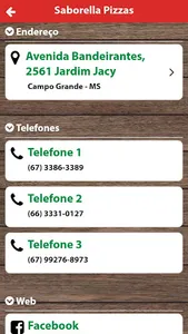 Saborella Pizzas screenshot 2