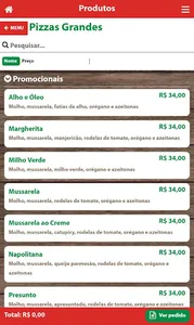 Saborella Pizzas screenshot 4