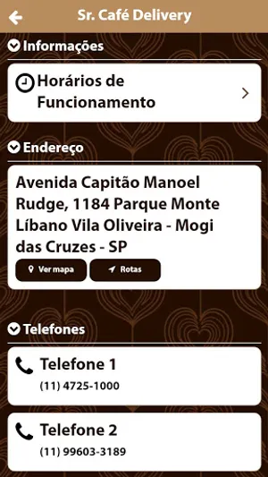 Sr. Café Delivery screenshot 2