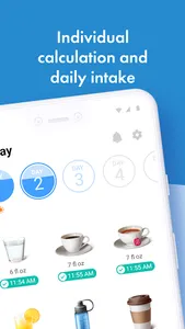Water tracker PRO. Reminder screenshot 1