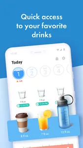 Water tracker PRO. Reminder screenshot 5