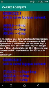 CARRES LOGIQUES screenshot 5