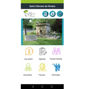 Application officielle de sain screenshot 1
