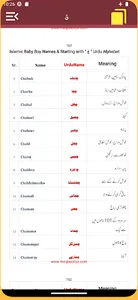Islamic Name With Meanings screenshot 7