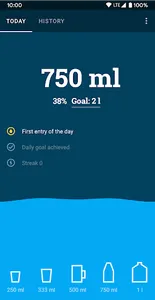 Drinky - Water Intake Tracker screenshot 0