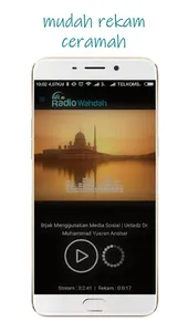 Radio Wahdah screenshot 1