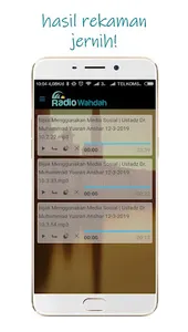 Radio Wahdah screenshot 2