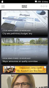 Wahpeton Daily News Media screenshot 0