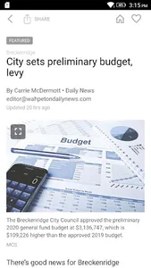 Wahpeton Daily News Media screenshot 1