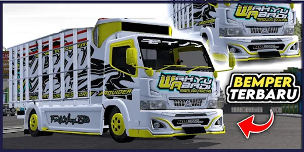Mod Bussid Truk Wahyu Abadi 02 screenshot 0