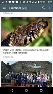 Wakefield local news screenshot 2