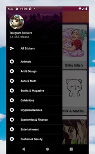 Telegram Stickers screenshot 6