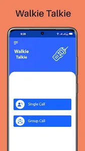 Walkie Talkie Wifi Communicate screenshot 0