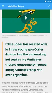Wallabies Rugby screenshot 3