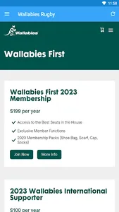 Wallabies Rugby screenshot 5