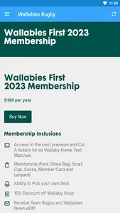 Wallabies Rugby screenshot 6