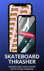 Skateboard Thrasher Wallpapers screenshot 1