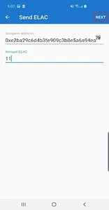 ElPay Cryptocurrency Wallet screenshot 2