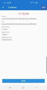 ElPay Cryptocurrency Wallet screenshot 3