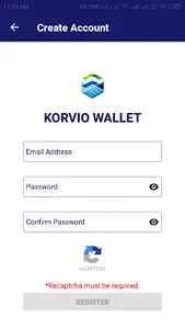 Korvio Wallet - Multichain Blo screenshot 0