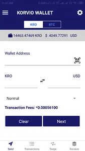 Korvio Wallet - Multichain Blo screenshot 3