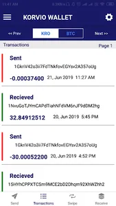 Korvio Wallet - Multichain Blo screenshot 4