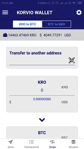 Korvio Wallet - Multichain Blo screenshot 5