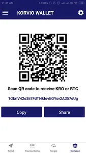 Korvio Wallet - Multichain Blo screenshot 6