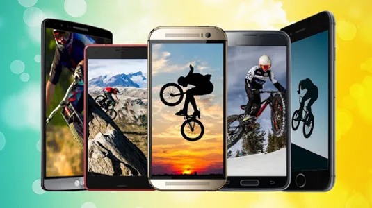 downhill & bmx wallpaper screenshot 0